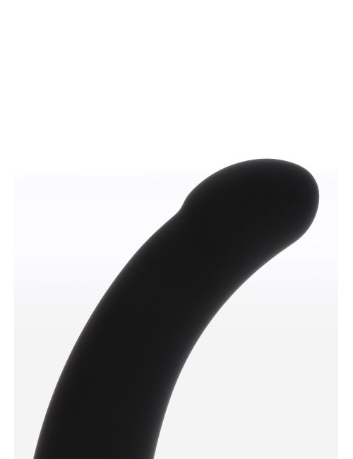 Taboom Strap-On Dong Medium Black - Silikonowy Dildo 14 cm