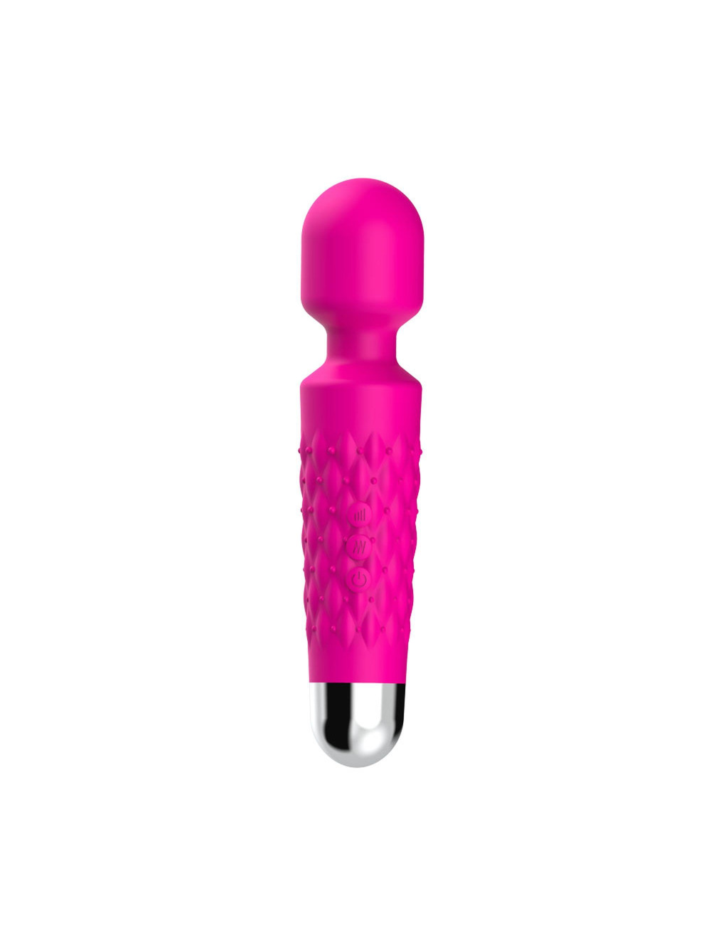 Stymulator silikonowy Rose Red - 9 programów wibracji | Zabawki / Wibratory / Masażery