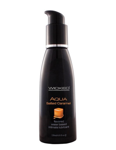 WICKED AQUA SALTED CARAMEL FLAVORED 120M