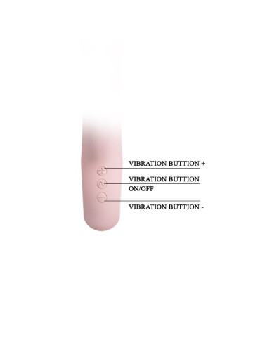 PRETTY LOVE - SELENE, USB, PINK, 7 function