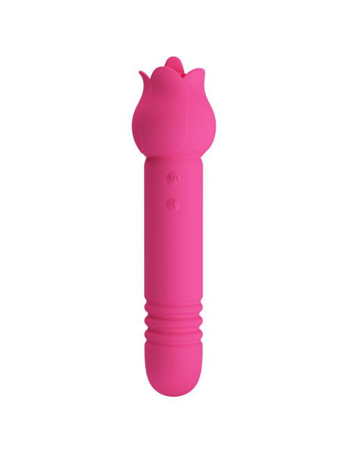 Pretty Love Chaley Dual-End Wibrator – silikonowy, bezpieczna zabawka erotyczna, 16,2 cm