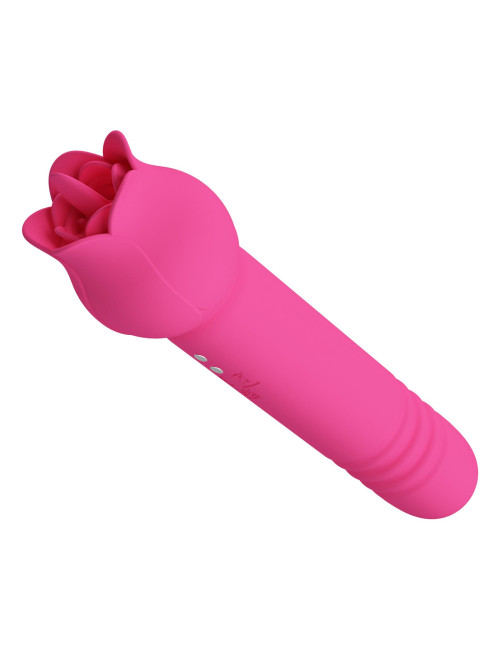 Pretty Love Chaley Dual-End Wibrator – silikonowy, bezpieczna zabawka erotyczna, 16,2 cm