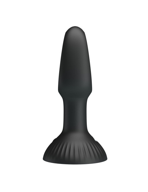 PRETTY LOVE Hubert - Plug analny wibrujący silikon, 7 trybów, ładowanie magnetyczne USB