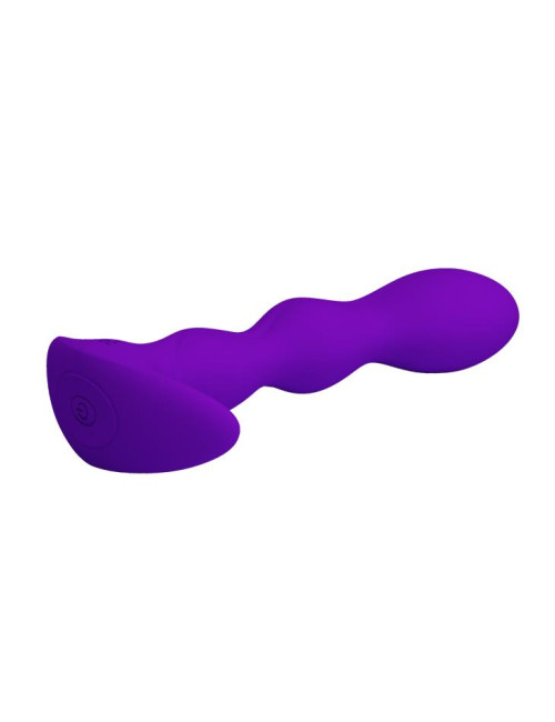 PRETTY LOVE YALE USB – Plug Anal Wibrujący 12 Funkcji, Silikon, Wodoodporny, Zabawki Analne