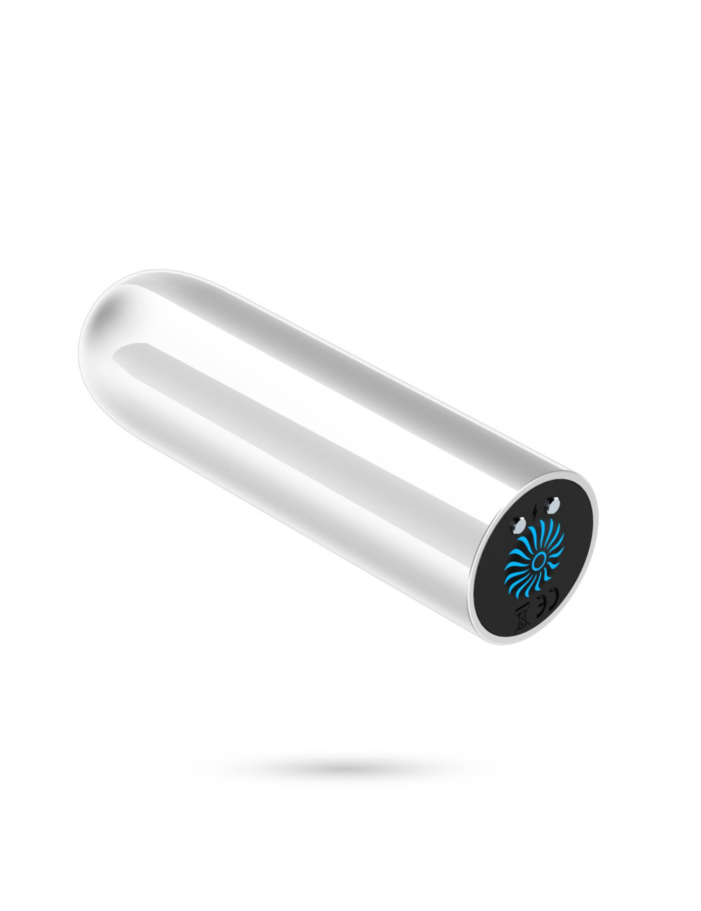 QUACKERS USB RECHARGEABLE VIBRATING BULLET WHITE CRUSHIOUS
