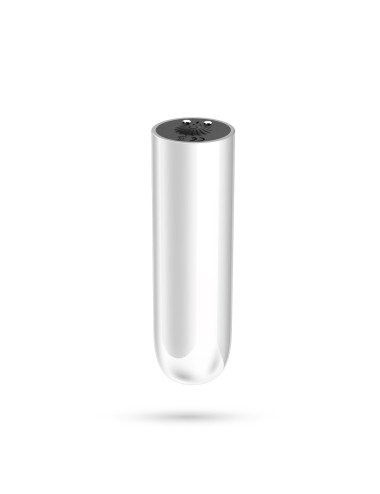 QUACKERS USB RECHARGEABLE VIBRATING BULLET WHITE CRUSHIOUS