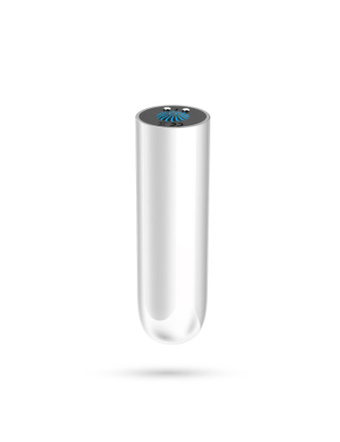 QUACKERS USB RECHARGEABLE VIBRATING BULLET WHITE CRUSHIOUS