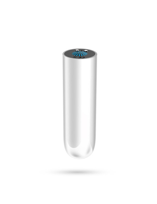 QUACKERS USB RECHARGEABLE VIBRATING BULLET WHITE CRUSHIOUS