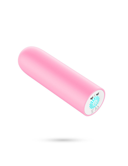 QUACKERS USB RECHARGEABLE VIBRATING BULLET PINK CRUSHIOUS