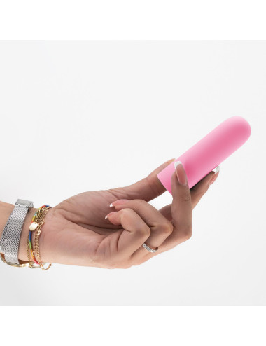 QUACKERS USB RECHARGEABLE VIBRATING BULLET PINK CRUSHIOUS