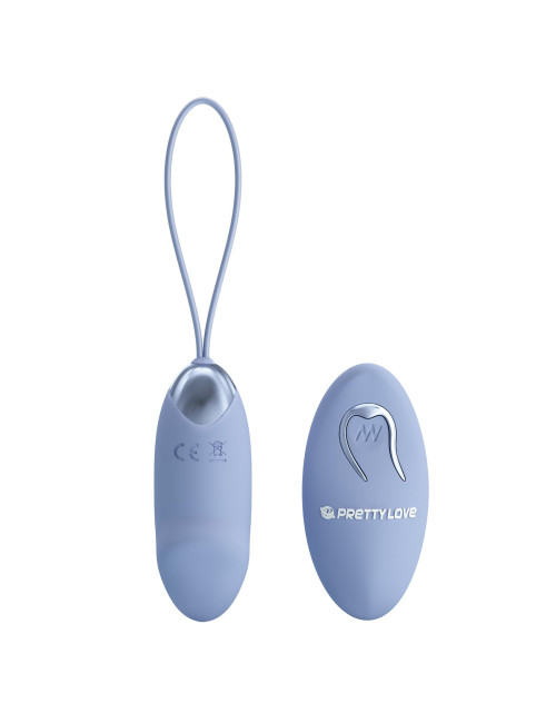 PRETTY LOVE - JULIA Dream chaser 2, Blue, Wireless remote control 12 vibration functions