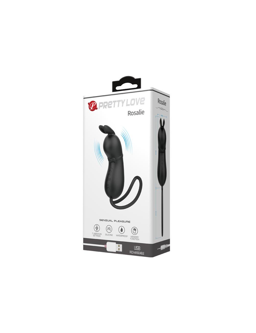 PRETTY LOVE - Rosalie, 7 vibration functions Memory function