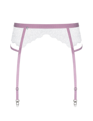 Bielizna-Lilyanne pas do pończoch biały L/XL