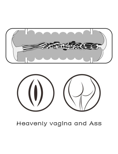 Virgin-Skin Blowout Stroker
Vagina and Ass