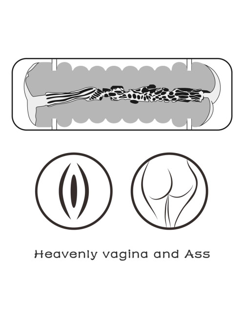 Lovetoy Virgin-Skin Blowout Stroker Masturbator 22 cm
