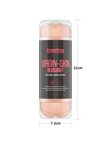 Virgin-Skin Blowout Stroker
Vagina and Ass