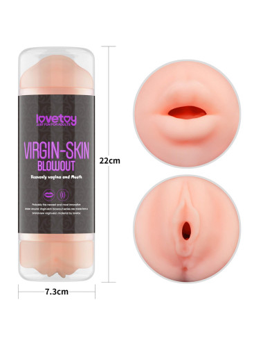 Virgin-Skin Blowout Stroker
Vagina and Mouth