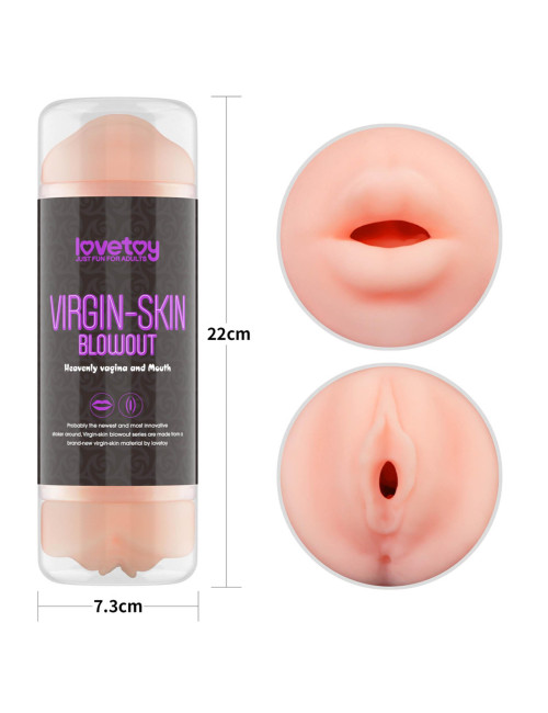 Lovetoy Virgin-Skin Blowout Stroker Masturbator Vaginy i Ust