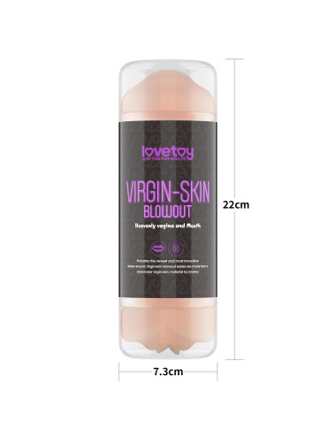 Virgin-Skin Blowout Stroker
Vagina and Mouth