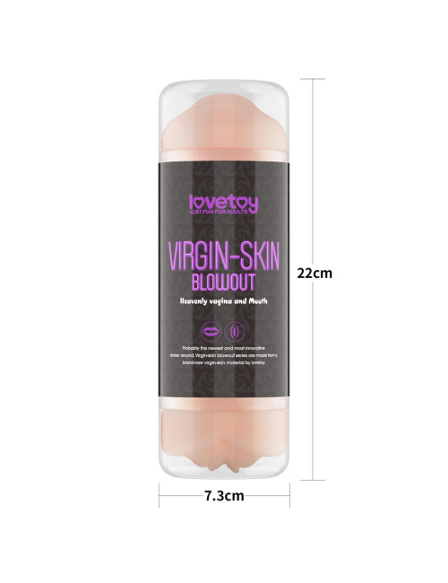 Lovetoy Virgin-Skin Blowout Stroker Masturbator Vaginy i Ust