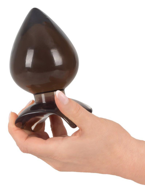 Anal Drops Big-Plug: Plug Analny 13 cm, Ø 2–7,5 cm, PVC