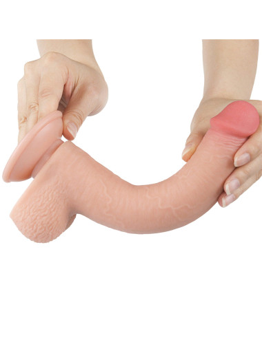 9'' Sliding Skin Dual Layer Dong Flesh