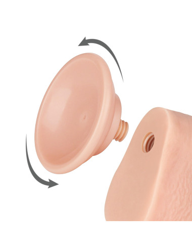9'' Sliding Skin Dual Layer Dong Flesh