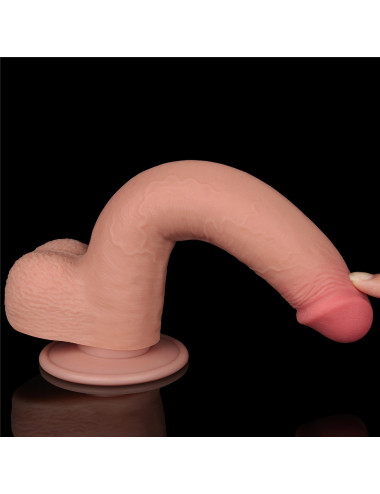 9'' Sliding Skin Dual Layer Dong Flesh