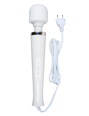 Stymulator-Magic Massager Wand Cable 110-240V White 10 Function