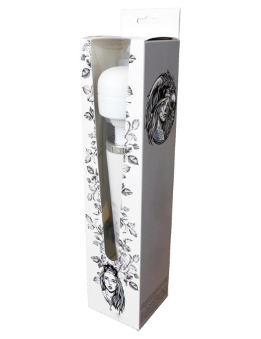 Stymulator-Magic Massager Wand Cable 110-240V White 10 Function