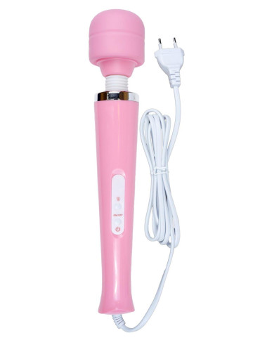 Stymulator-Magic Massager Wand Cable 110-240V Pink 10 Function