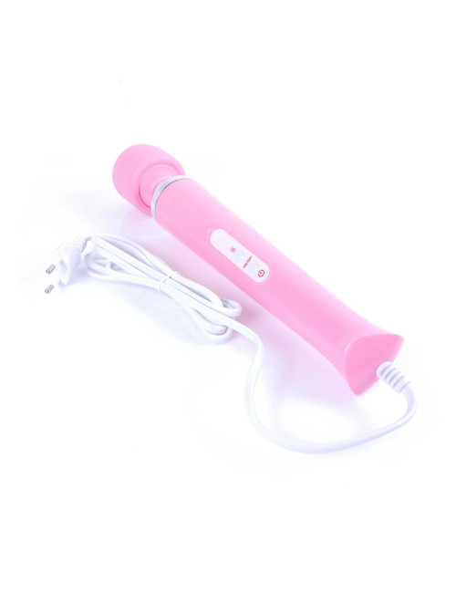 Stymulator-Magic Massager Wand Cable 110-240V Pink 10 Function