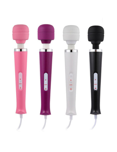 Stymulator-Magic Massager Wand Cable 110-240V Pink 10 Function