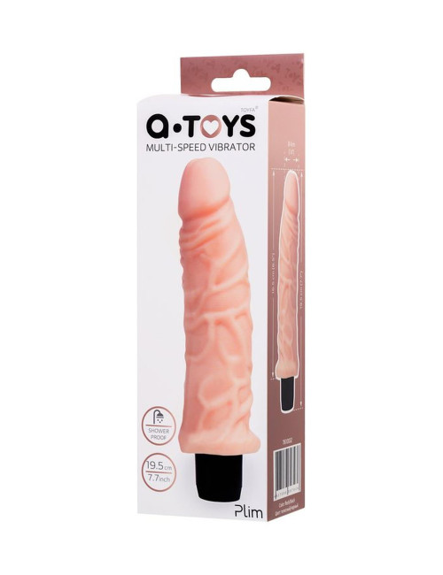 A-Toys Realistyczny Wibrator Wieloprędkościowy 16.5 cm