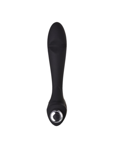EROTIST First prostate stimulator, silicone, black, 14.4 cm