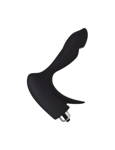 EROTIST First prostate stimulator, silicone, black, 14.4 cm