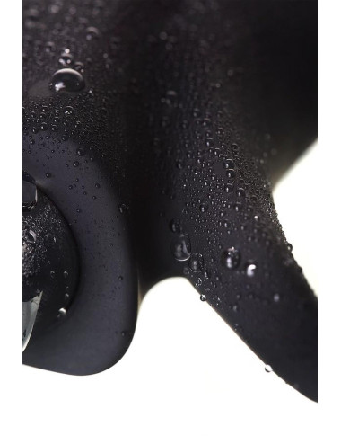 EROTIST First prostate stimulator, silicone, black, 14.4 cm