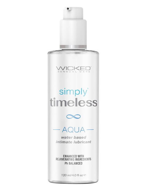 WICKED SIMPLY TIMELESS AQUA LUBRICANT 120ML
