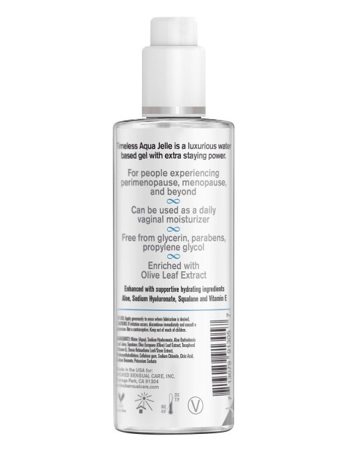 WICKED SIMPLY TIMELESS AQUA JELLE LUBRICANT 120ML
