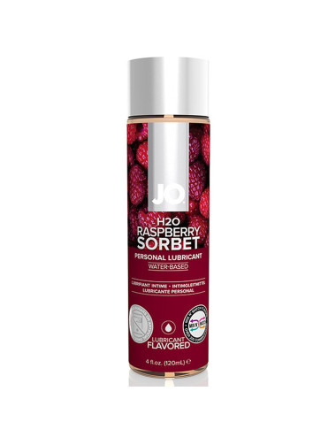JO H2O Raspberry Lubrykant Smakowy - Afrodyzjak Wodny 120 ml