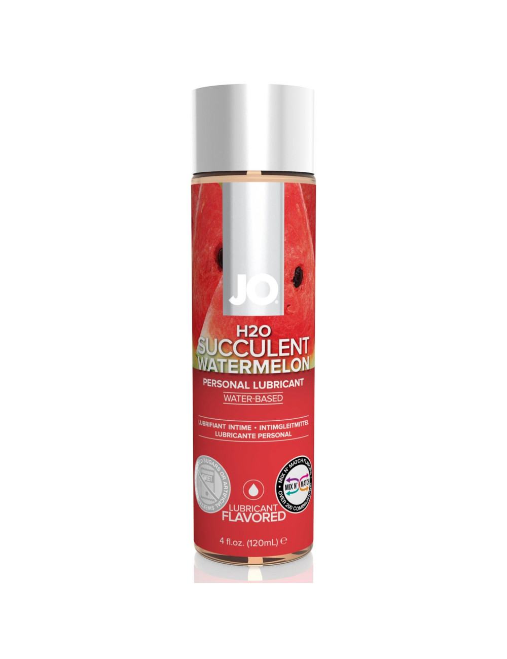 JO H2O Arbuzowy Lubrykant - Smakowy Wodny Afrodyzjaki 120 ml Wegański