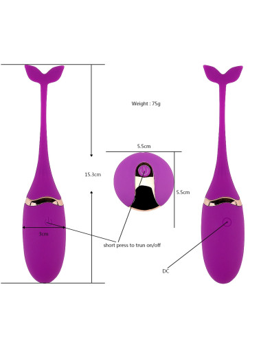 Vibratong egg (pink) USB