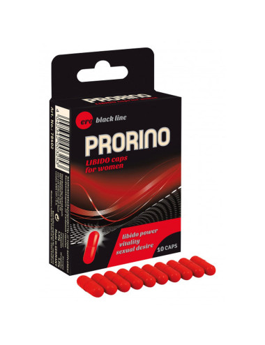Supl.diety-PRORINO Women- 10pcs black line Libido Caps