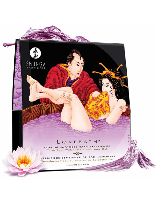 Shunga Gel Lovebath Lotus Sensuel – Żel do Kąpieli i pod Prysznic