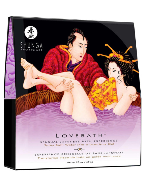 Shunga Gel Lovebath Lotus Sensuel – Żel do Kąpieli i pod Prysznic