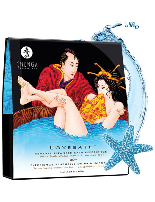 Shunga Gel Lovebath Ocean Temptation Afrodyzjak do Kąpieli