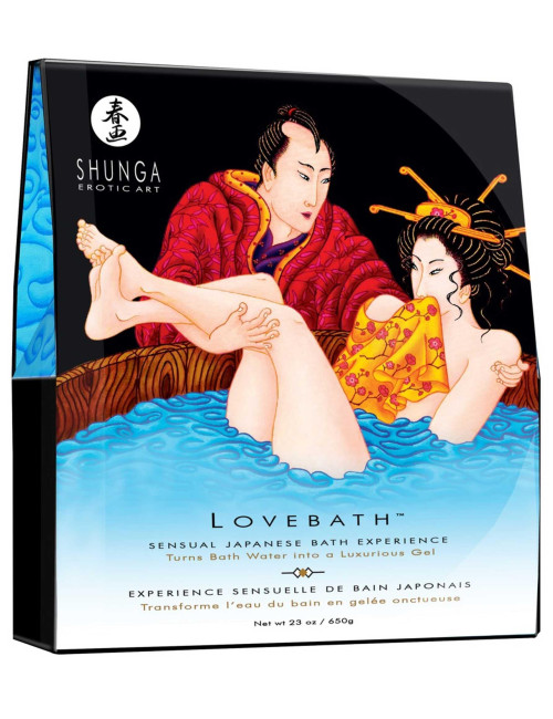 Shunga Gel Lovebath Ocean Temptation Afrodyzjak do Kąpieli