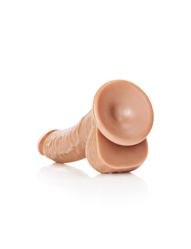 Curved Realistic Dildo  Balls  Suction Cup - 8/ 20,5 cm