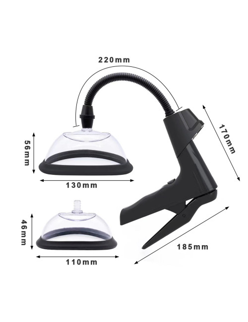 Pompka-Manual Pussy Pump with digital display