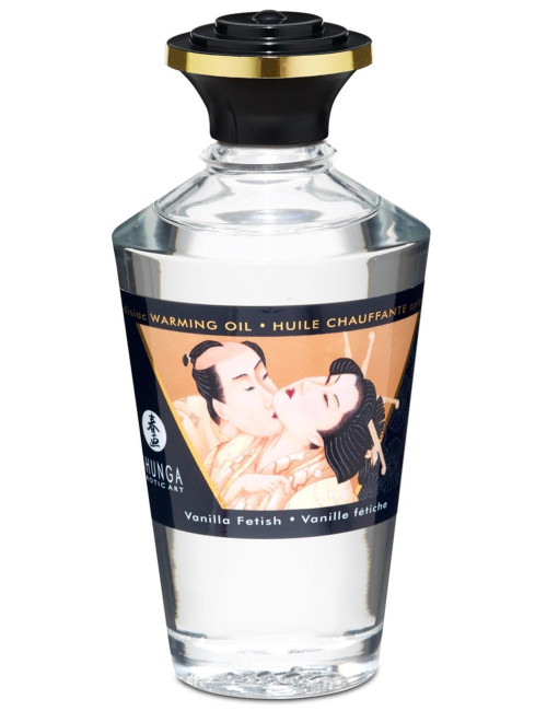 Warming Oil Vanilla Fetish - Afrodyzjak do masażu, olejek waniliowy